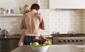 faire l'amour en cuisine