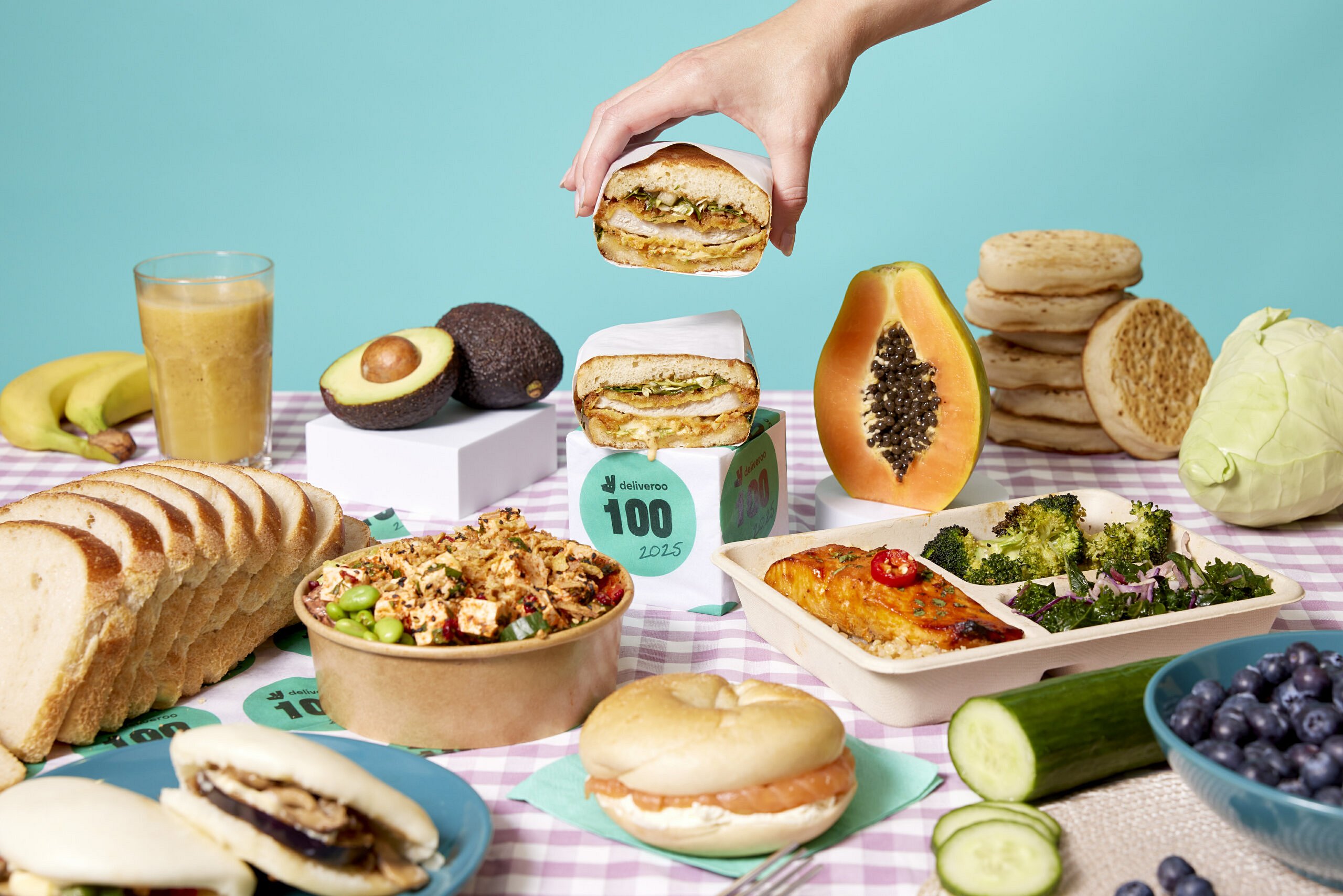 Les 100 plats les plus tendances chez Deliveroo en 2025